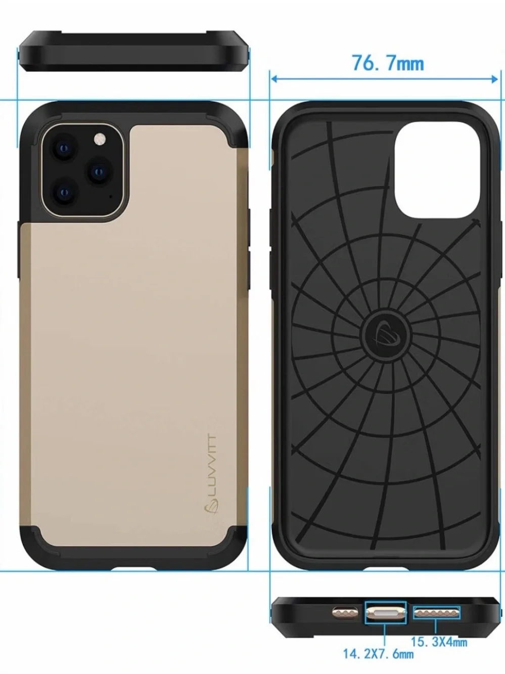 LUVVITT Ultra Armor Case for iPhone 11 Pro